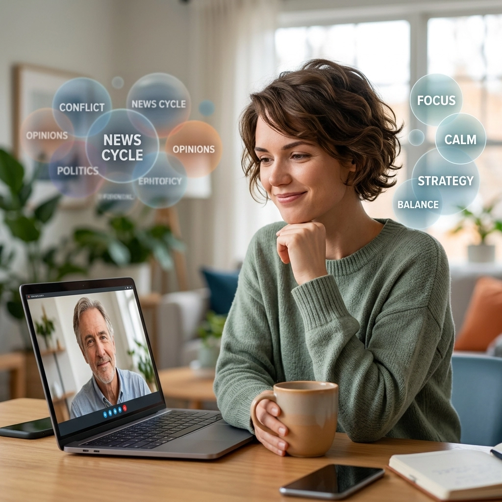 Why Online Life Coaching Will Change the Way You Handle Political Stress